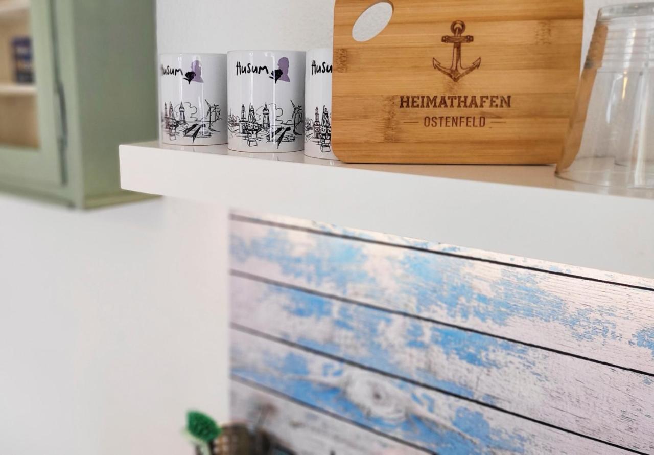 Wohnung zwischen Nord- und Ostsee mit Fitnessraum Ostenfeld  Exterior foto