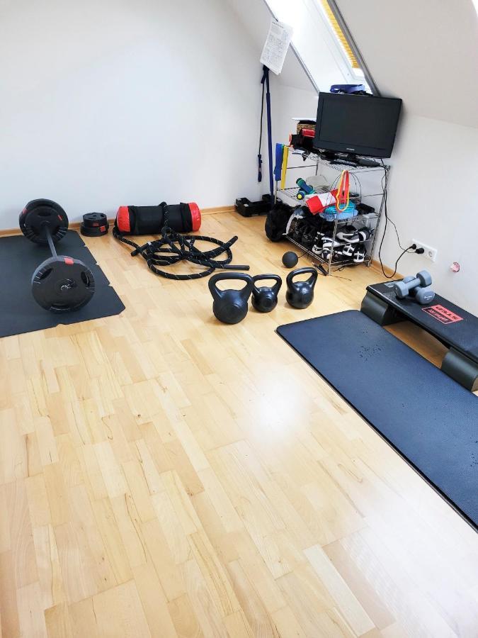 Wohnung zwischen Nord- und Ostsee mit Fitnessraum Ostenfeld  Exterior foto