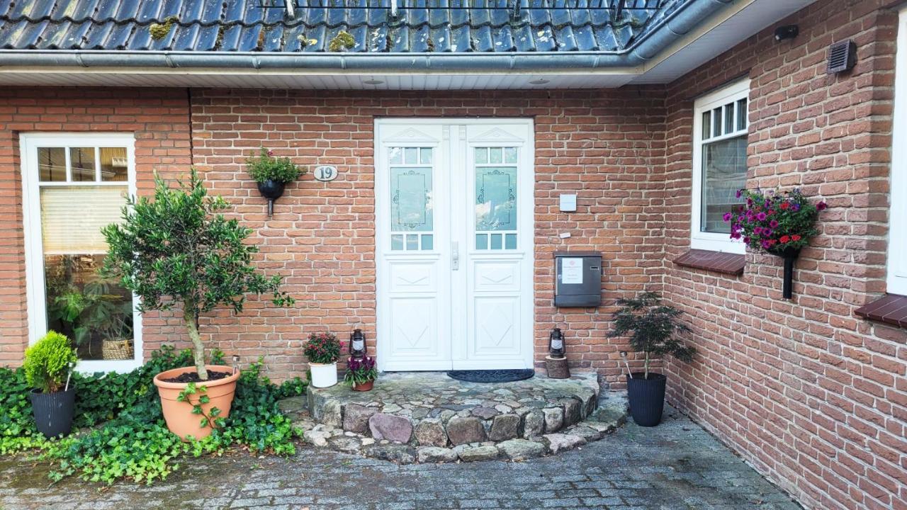 Wohnung zwischen Nord- und Ostsee mit Fitnessraum Ostenfeld  Exterior foto
